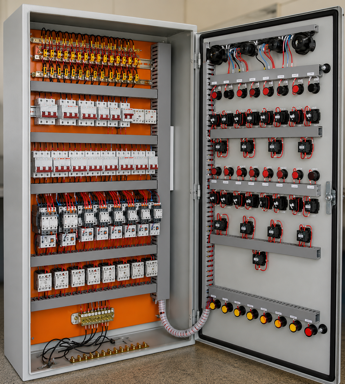 Montagem de quadros elétricos